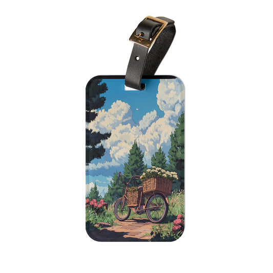 Anime Luggage Tag - Suitcase Tag, Travel Accessory, Studio Ghibli Inspired Gift, Bag Tag, Unique Travel Tag